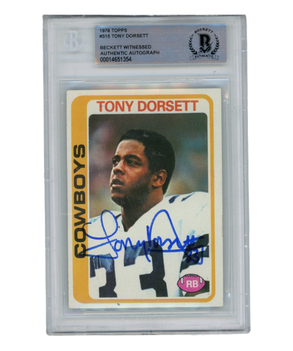 Emmitt Smith Dallas Cowboys Signed Card - 1990 Fleer U-40 Grade 10 Auto Beckett Beckett - 39440-Powers Sports Memorabilia