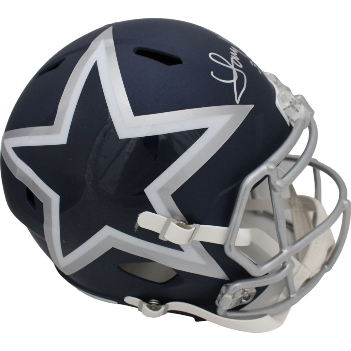 Tony Dorsett Signed Dallas Cowboys AMP Full Size Replica Helmet – Beckett Authenticated-Powers Sports Memorabilia