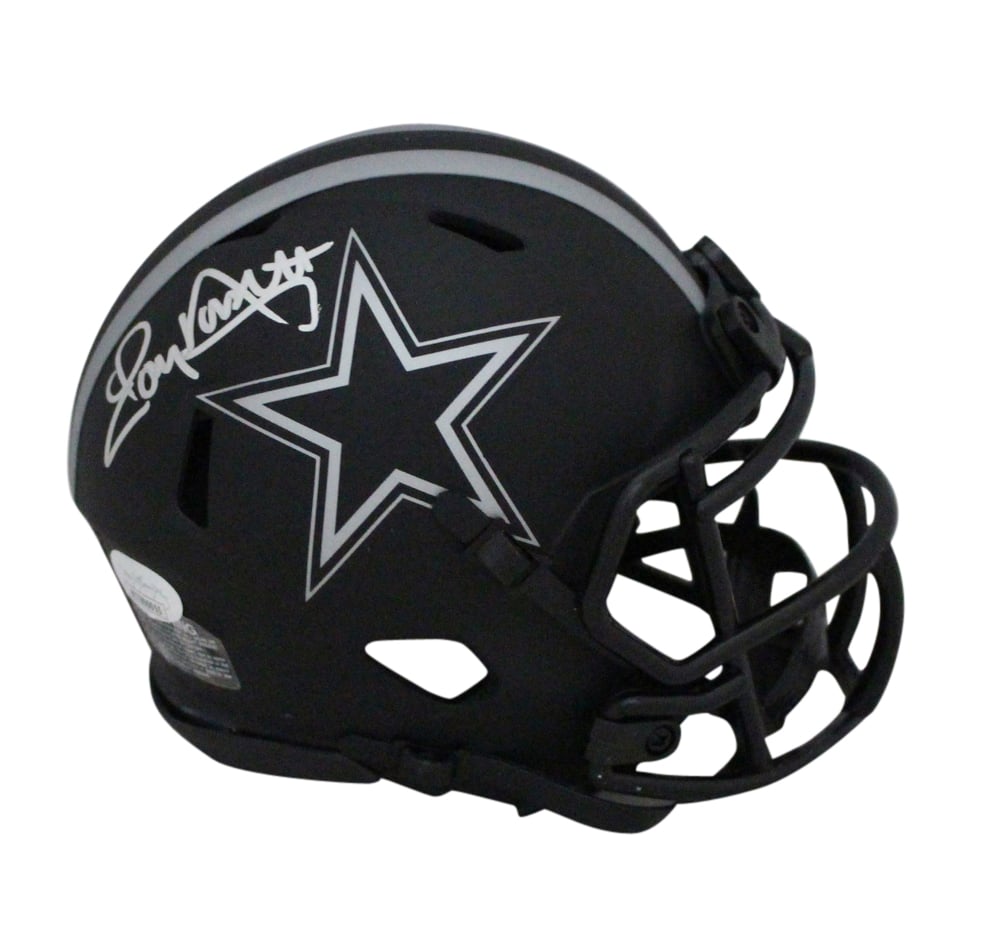 Tony Dorsett Signed Dallas Cowboys Eclipse Mini Helmet – JSA Authenticated-Powers Sports Memorabilia
