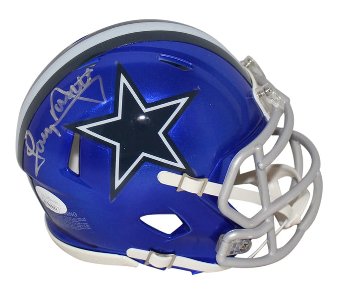 Tony Dorsett Signed Dallas Cowboys Flash Mini Helmet – JSA Authenticated-Powers Sports Memorabilia