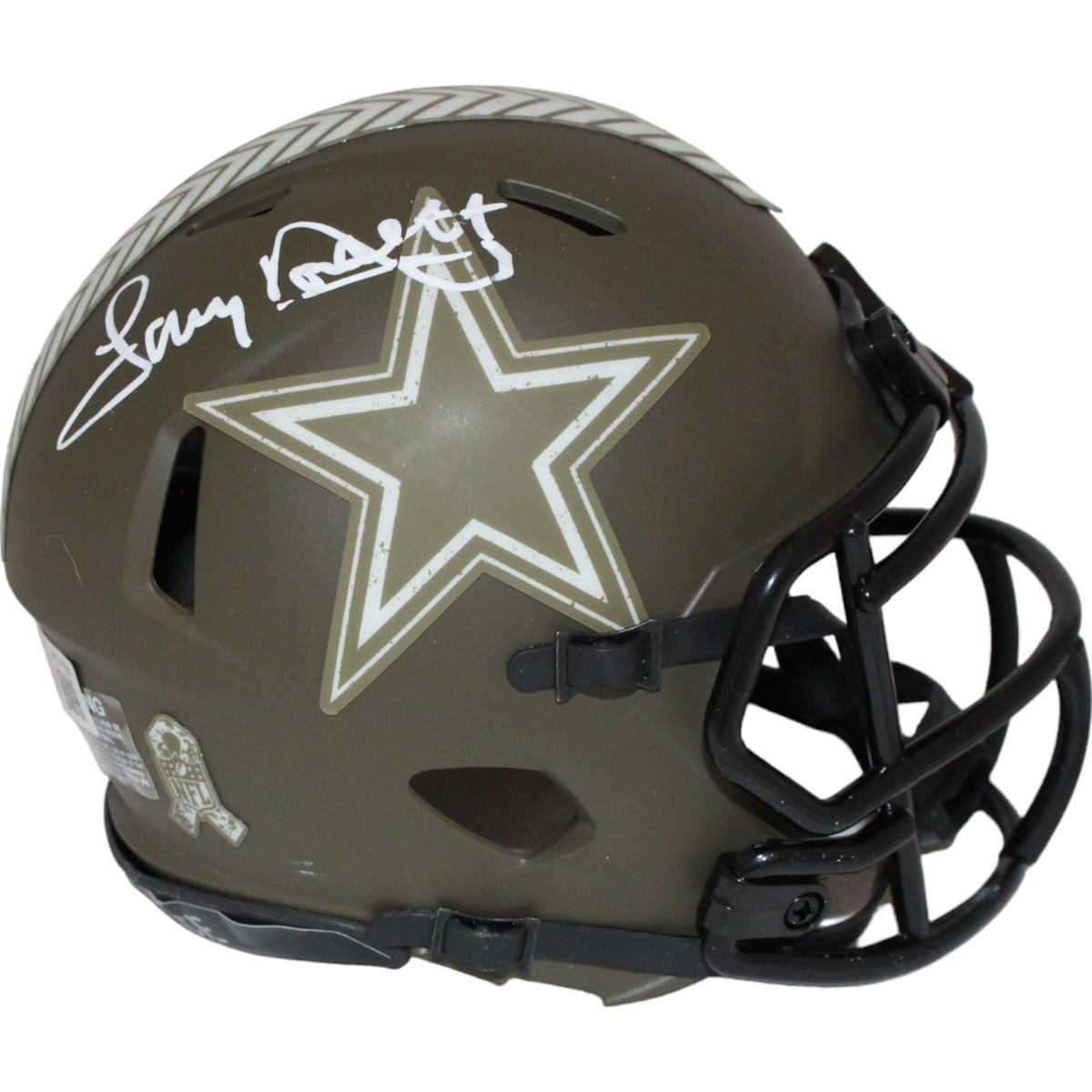 Tony Dorsett Signed Dallas Cowboys Salute 22 Mini Helmet – Beckett Authenticated-Powers Sports Memorabilia