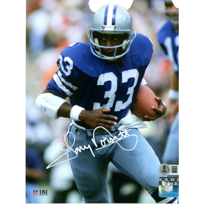 Tony Dorsett Autographed Dallas Cowboys 8x10 Photo – Beckett Witness Authenticated-Powers Sports Memorabilia