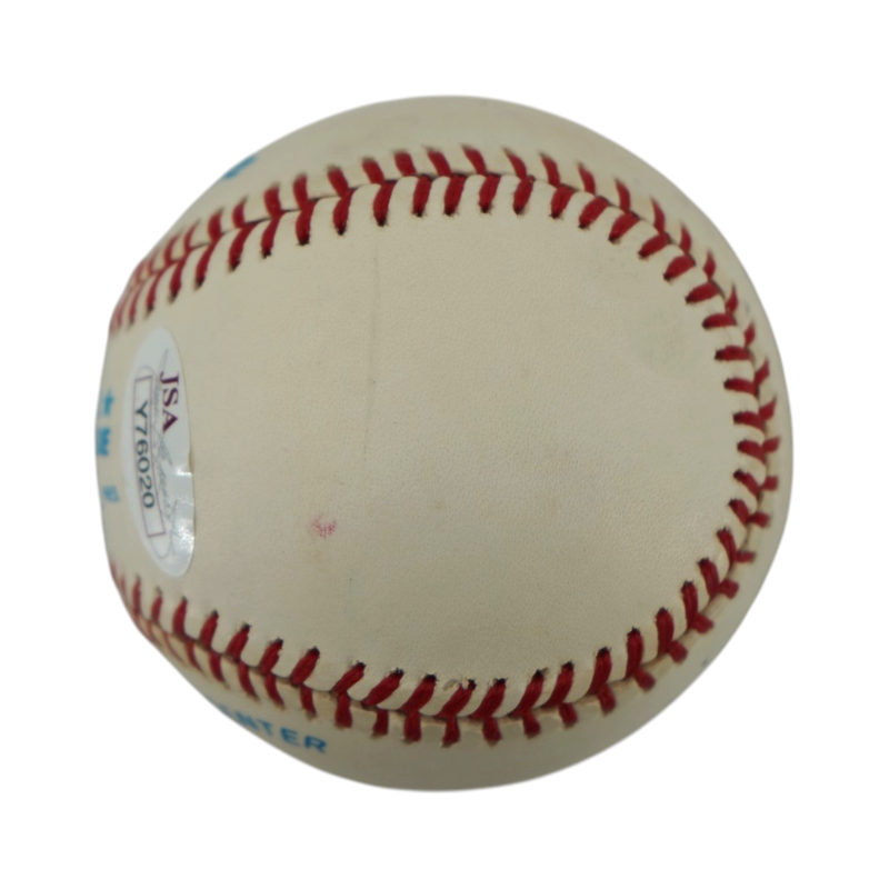 Mickey Mantle New York Yankees Signed OAL Painted Ball (JSA LOA)-Powers Sports Memorabilia