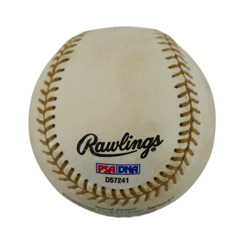 Joe DiMaggio New York Yankees Signed Gold Glove Logo Ball (PSA LOA)-Powers Sports Memorabilia