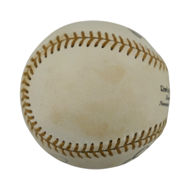 Joe DiMaggio New York Yankees Signed Gold Glove Logo Ball (PSA LOA)-Powers Sports Memorabilia