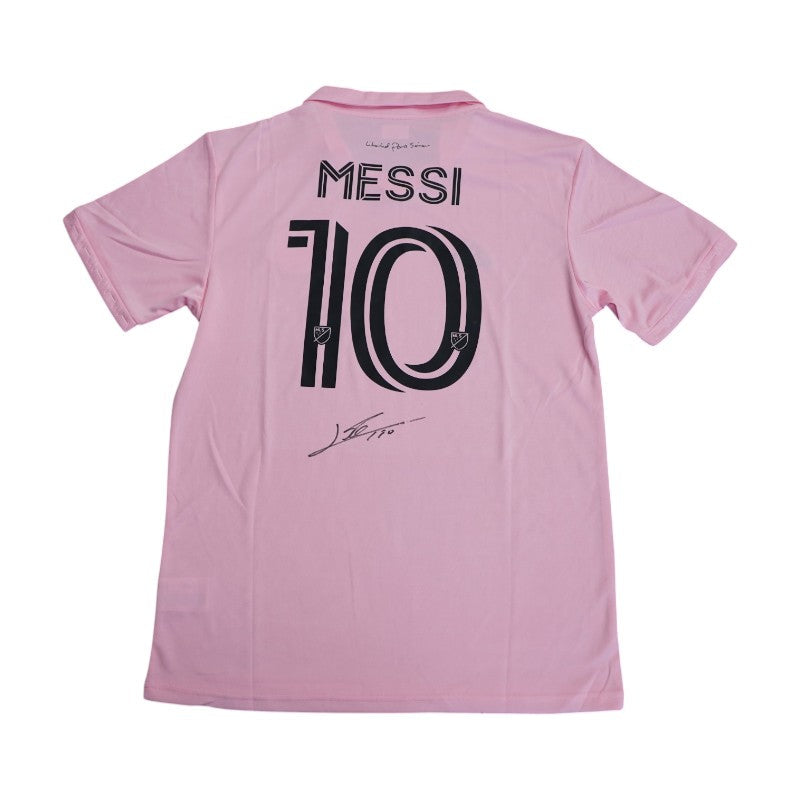 Lionel Messi Inter Miami CF Signed Authentic Jersey Icons LOA-Powers Sports Memorabilia