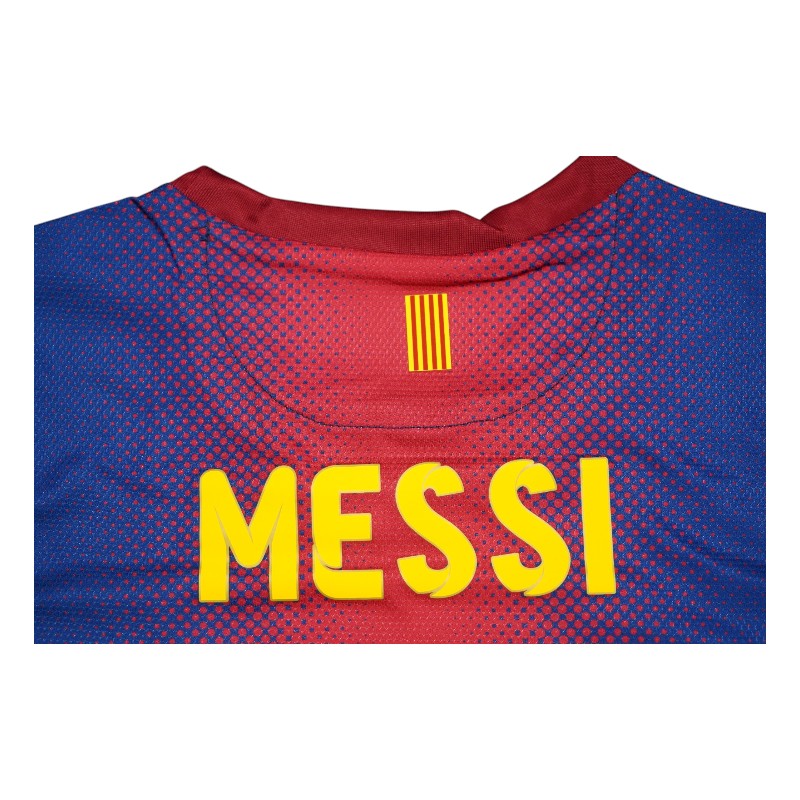 Lionel Messi FC Barcelona Signed Authentic Jersey Icons LOA-Powers Sports Memorabilia