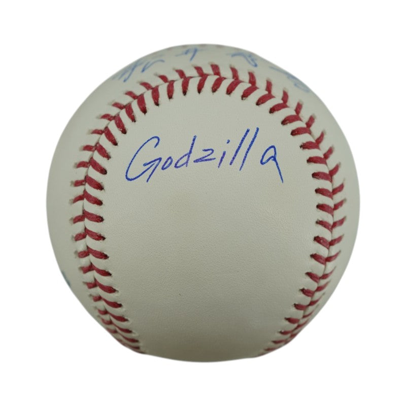 Hideki Matsui New York Yankees Kanji Signed Inscribed Godzilla OMLB Baseball-Powers Sports Memorabilia