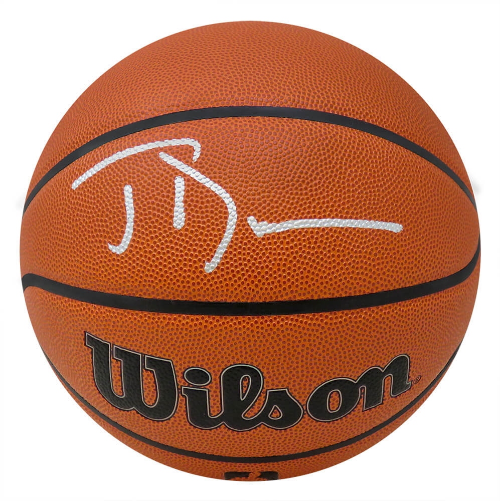 Joe Dumars Autographed Wilson Indoor/Outdoor NBA Basketball-Powers Sports Memorabilia