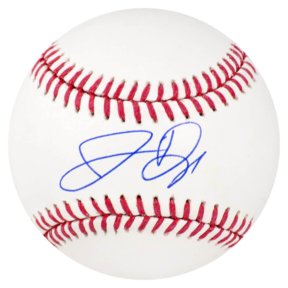 Jermaine Dye Autographed Rawlings Official MLB Baseball-Powers Sports Memorabilia