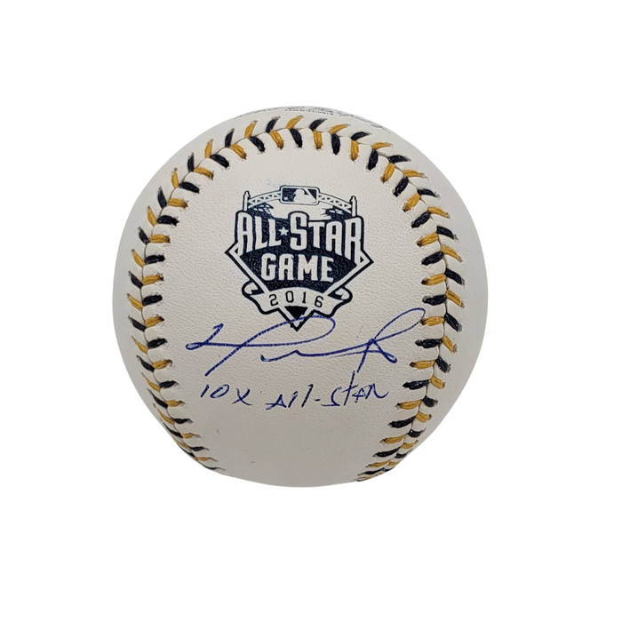 David Ortiz Signed MLB Baseball 10x All-Star - Beckett-Powers Sports Memorabilia