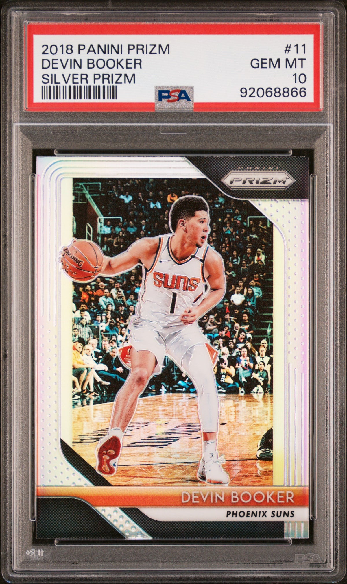 その他 Devin Booker Prizm silver RC PSA9 Devin Booker Tri-Color Silver Prizm Green White Purple 2023