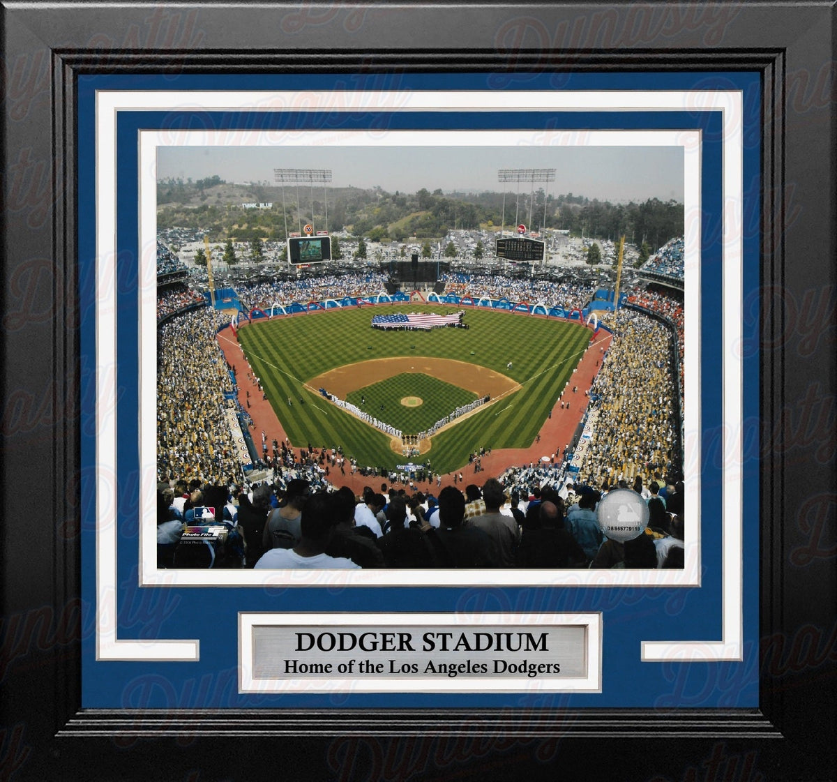 Los Angeles Dodgers Stadium 8" x 10" Framed Baseball Display Photo