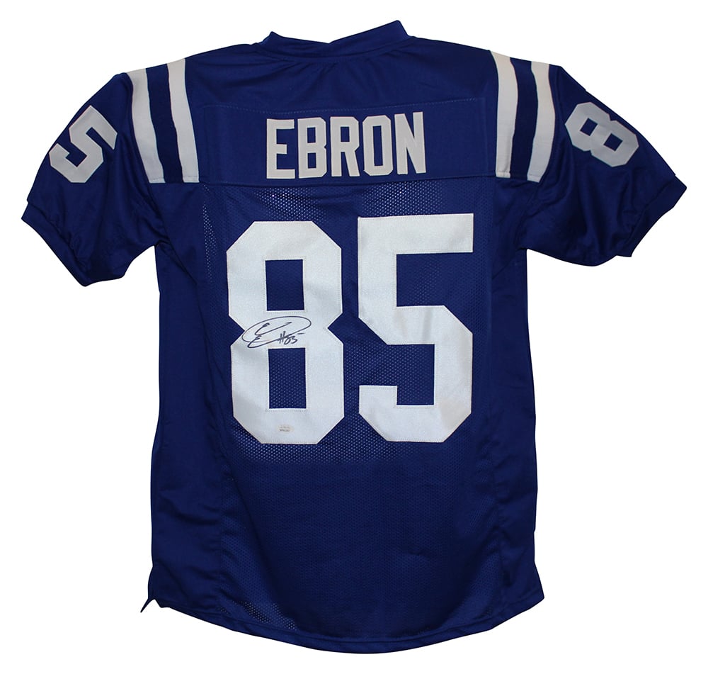 Eric Ebron Signed Indianapolis Colts White XL Jersey – JSA Authenticated-Powers Sports Memorabilia