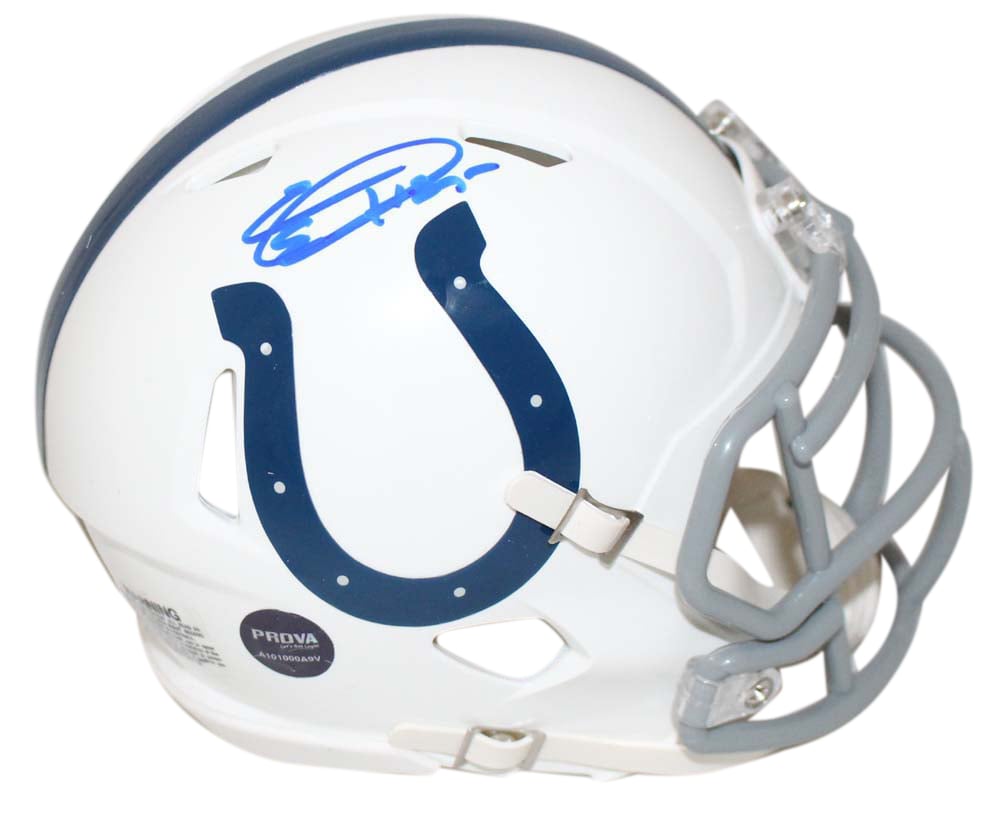 Eric Ebron Signed Indianapolis Colts Mini Helmet Prova-Powers Sports Memorabilia