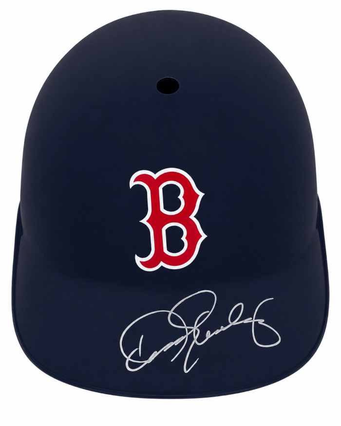 Dennis Eckersley Autographed Boston Red Sox Souvenir Replica Batting Helmet - (Fanatics)-Powers Sports Memorabilia