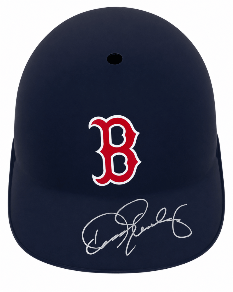 Dennis Eckersley Autographed Boston Red Sox Souvenir Replica Batting Helmet - (Fanatics)-Powers Sports Memorabilia