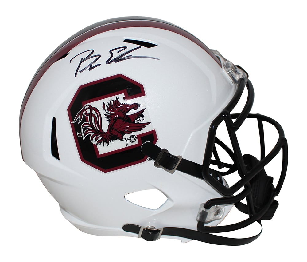 Bryan Edwards South Carolina Gamecocks F/S Signed Helmet Beckett-Powers Sports Memorabilia