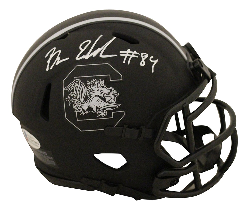 Bryan Edwards Signed South Carolina Gamecocks Eclipse Mini Helmet – Beckett Authenticated-Powers Sports Memorabilia