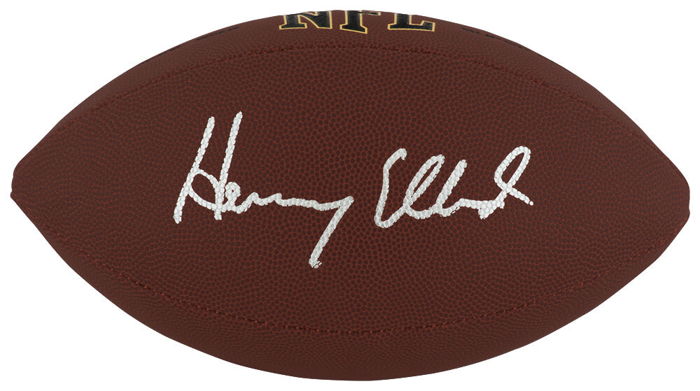 Henry Ellard Autographed Wilson Super Grip Full Size NFL Football-Powers Sports Memorabilia