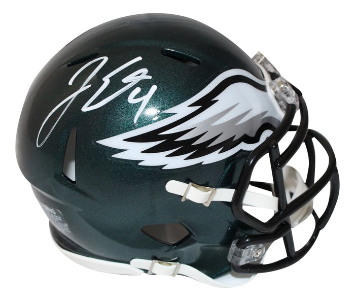Jake Elliott Signed Philadelphia Eagles Mini Helmet PSA-Powers Sports Memorabilia