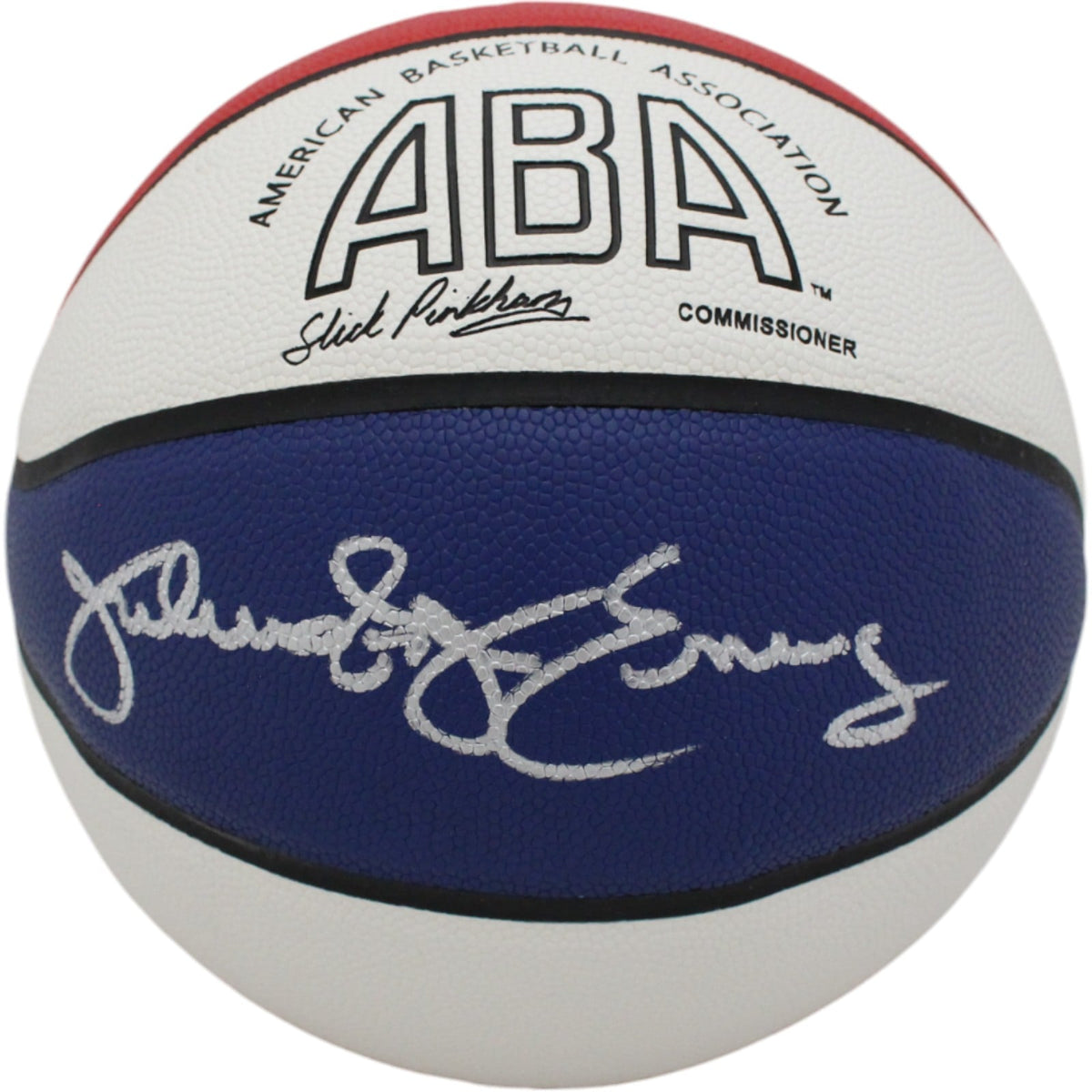 Julius Erving Signed Philadelphia 76ers ABA Basketball – Beckett Authenticated-Powers Sports Memorabilia