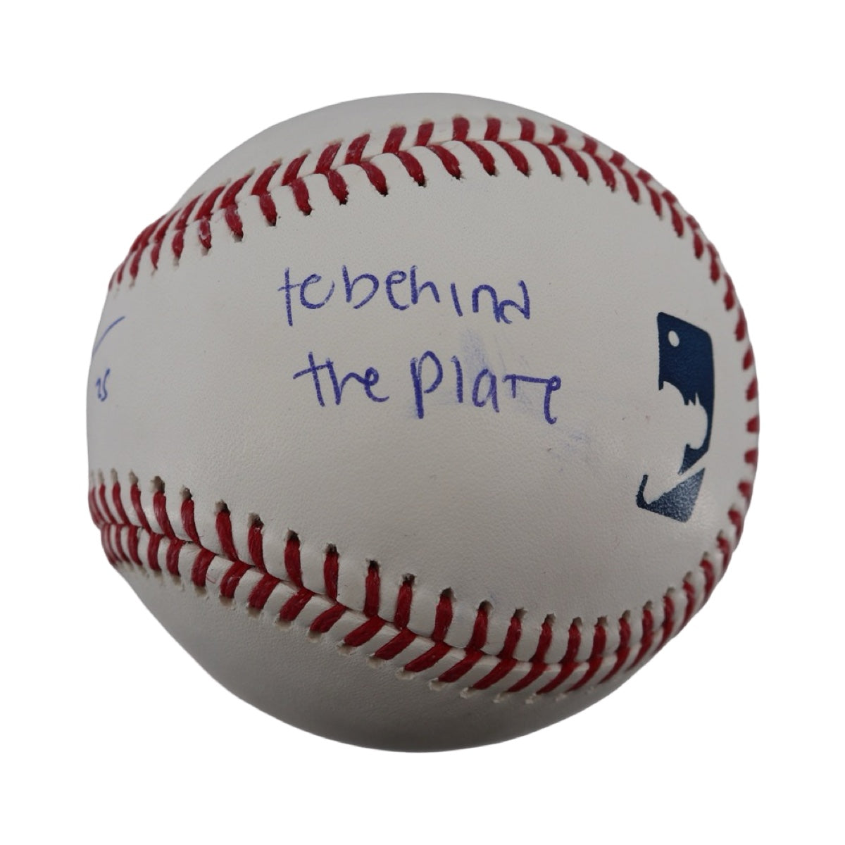 JC Escarra New York Yankees Signed Inscribed From Behind The Wheel to Behind The Plate OMLB Baseball-Powers Sports Memorabilia