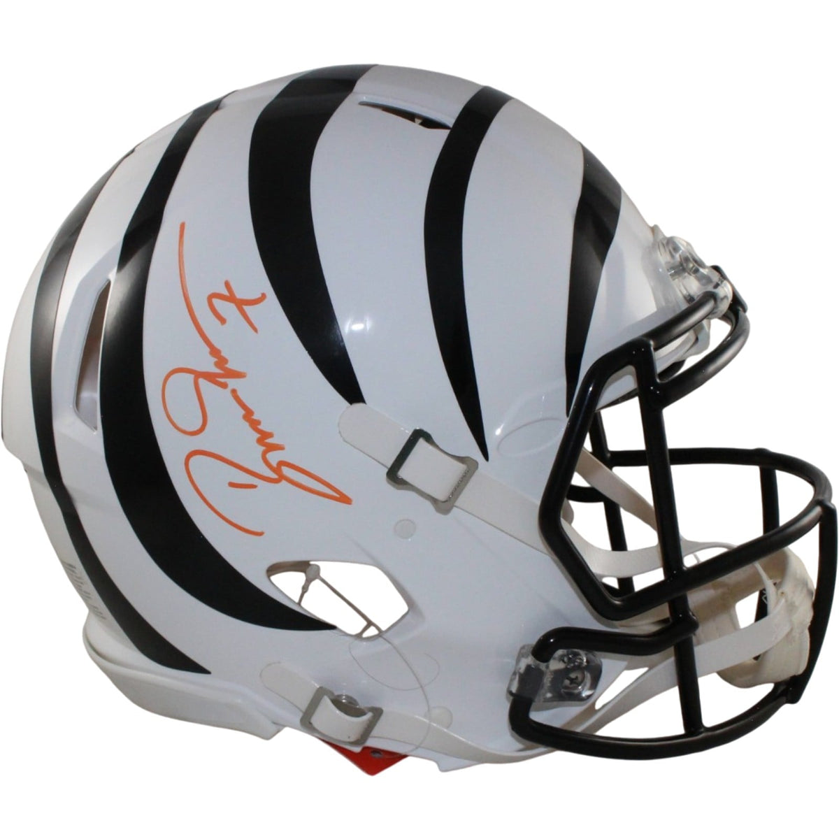 Boomer Esiason Signed Cincinnati Bengals Authentic Alt Helmet – Beckett Authenticated-Powers Sports Memorabilia