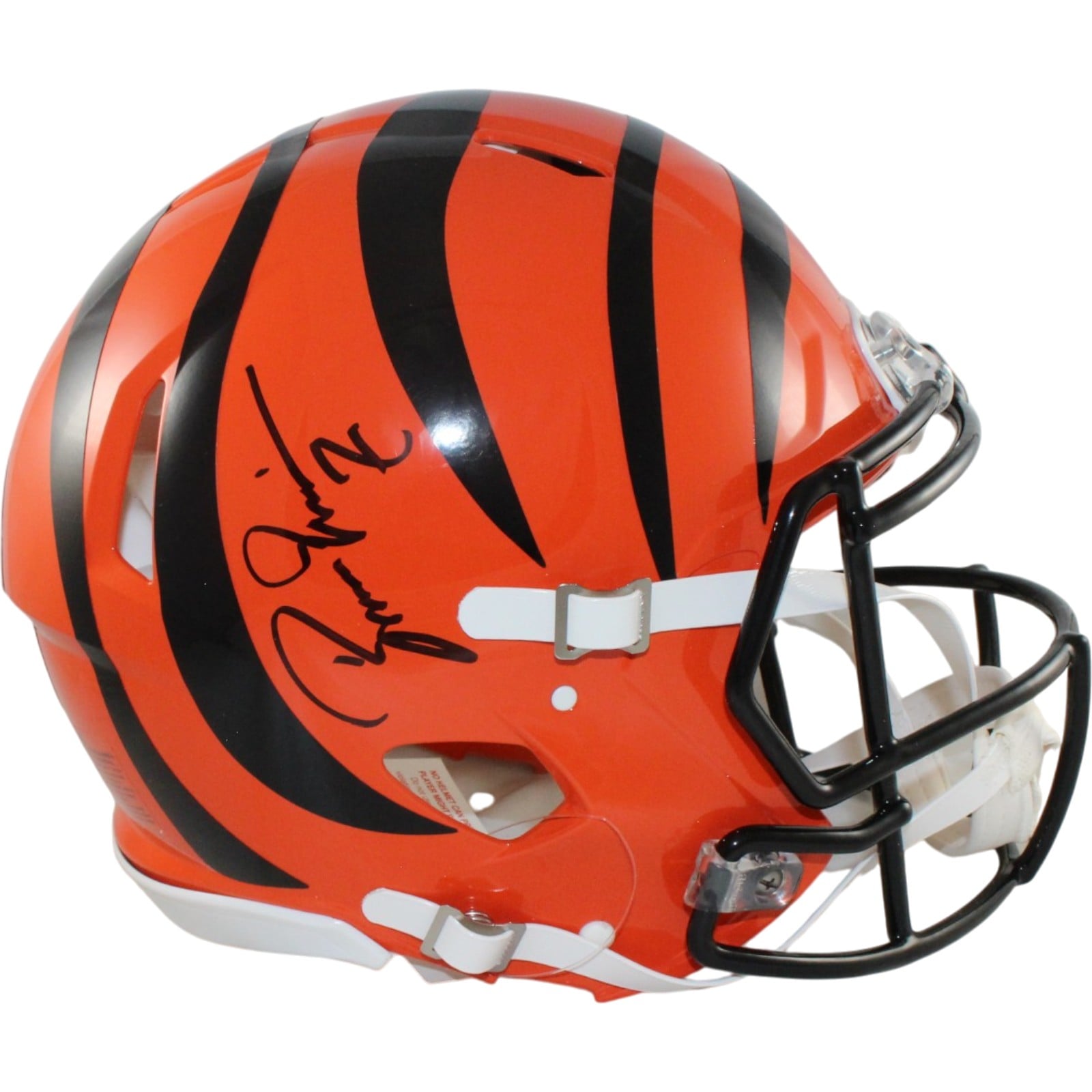 Boomer Esiason Signed Cincinnati Bengals Authentic Helmet – Beckett Authenticated-Powers Sports Memorabilia