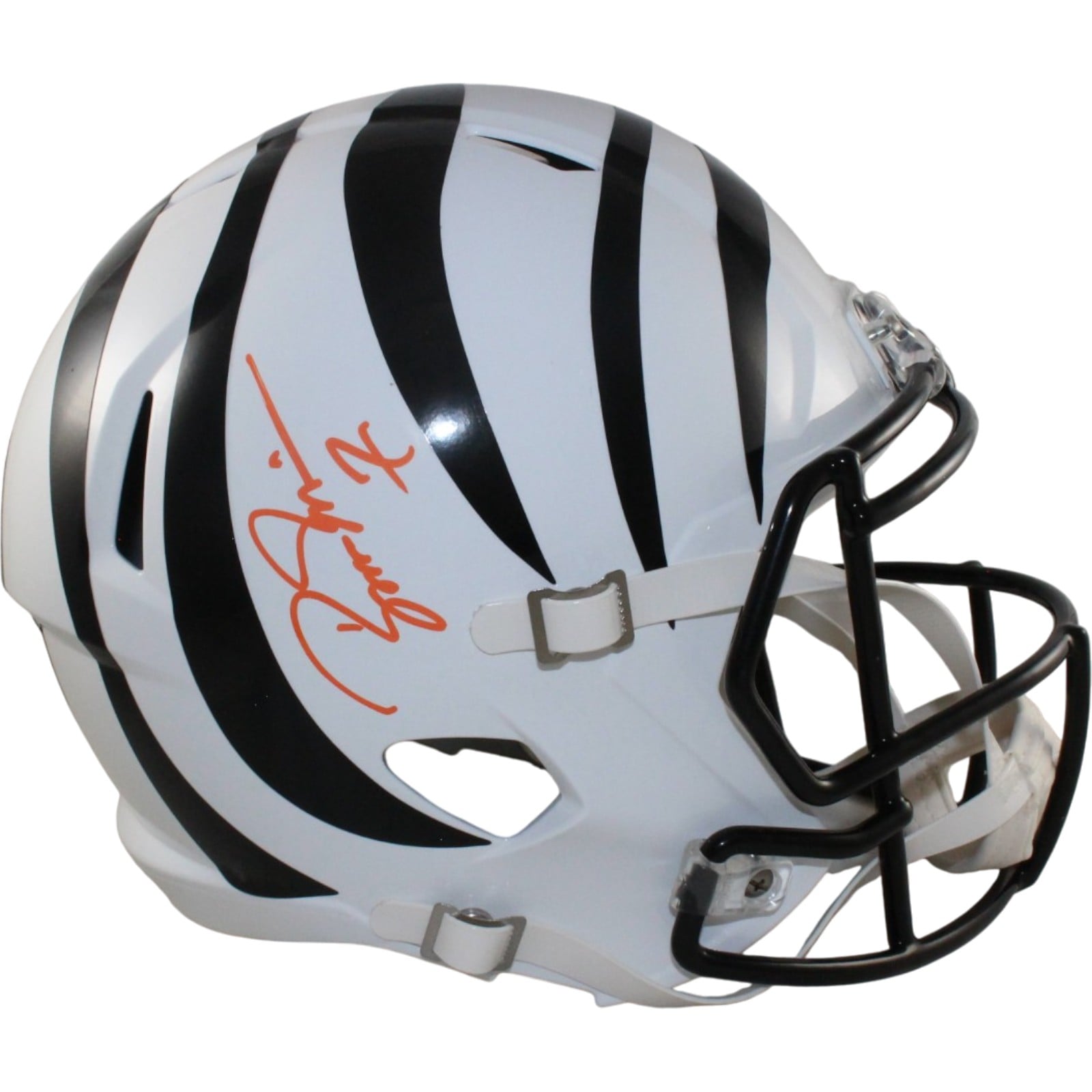 Boomer Esiason Signed Cincinnati Bengals Full-Size 22 Alt Helmet – Beckett Authenticated-Powers Sports Memorabilia