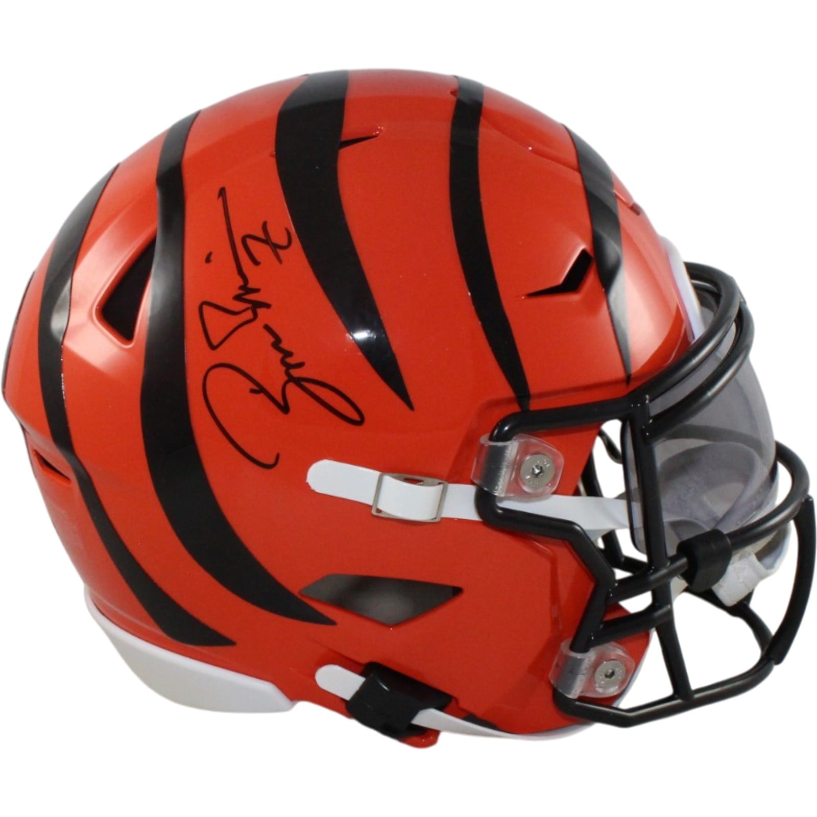 Boomer Esiason Signed Cincinnati Bengals Mid-Size Midi Helmet – Beckett Authenticated-Powers Sports Memorabilia