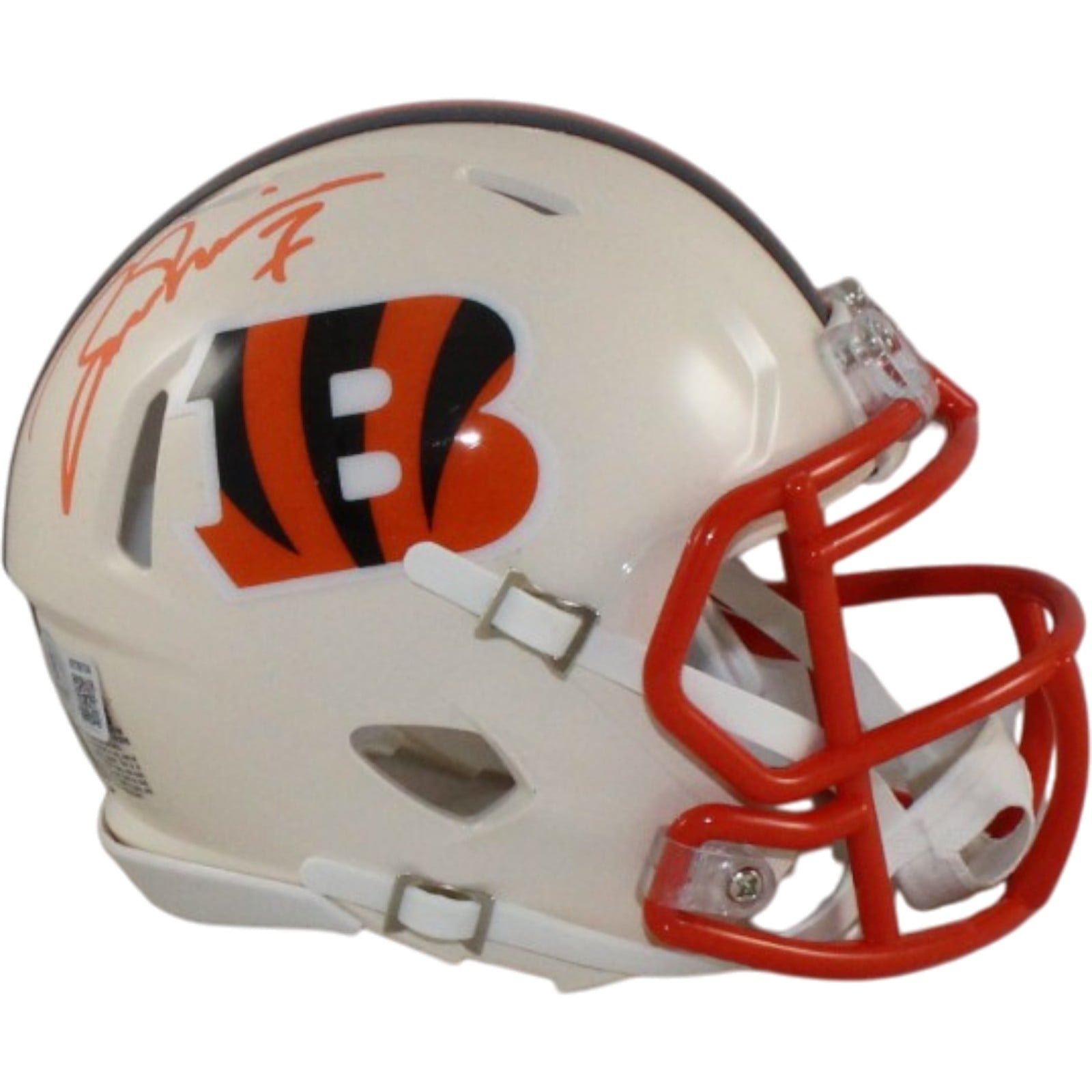 Boomer Esiason Signed Cincinnati Bengals Retro Mini Helmet – Beckett Authenticated-Powers Sports Memorabilia