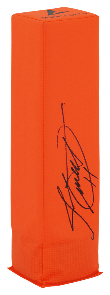 Jim Everett Autographed BSN Orange Endzone Football Pylon