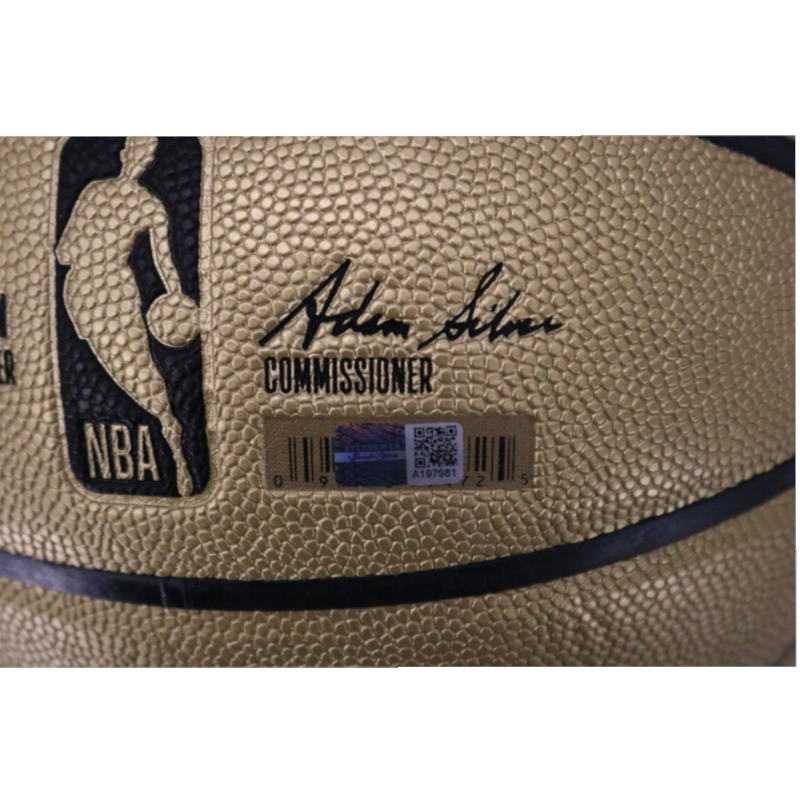 Patrick Ewing New York Knicks Signed Gold Edition NBA Basketball-Powers Sports Memorabilia