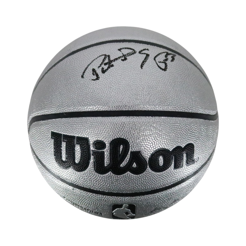 Patrick Ewing New York Knicks Signed Platinum Edition NBA Basketball-Powers Sports Memorabilia
