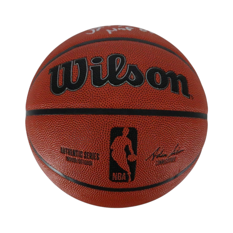 Patrick Ewing New York Knicks Signed Inscribed HOF 08 Wilson NBA Basketball-Powers Sports Memorabilia