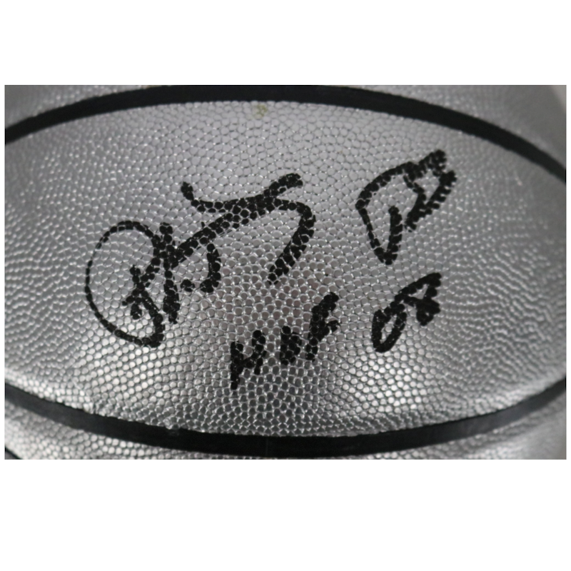 Patrick Ewing New York Knicks Signed Inscribed HOF 08 Platinum NBA Basketball-Powers Sports Memorabilia
