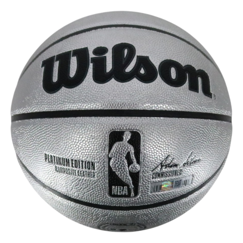 Patrick Ewing New York Knicks Signed Inscribed HOF 08 Platinum NBA Basketball-Powers Sports Memorabilia