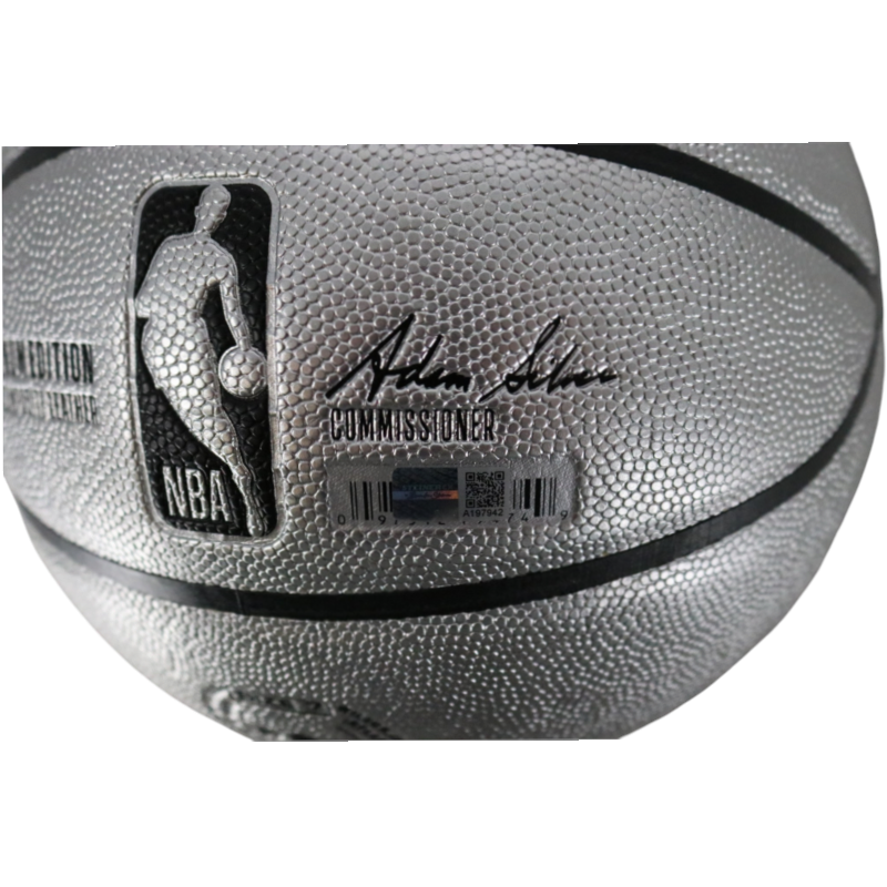 Patrick Ewing New York Knicks Signed Inscribed HOF 08 Platinum NBA Basketball-Powers Sports Memorabilia