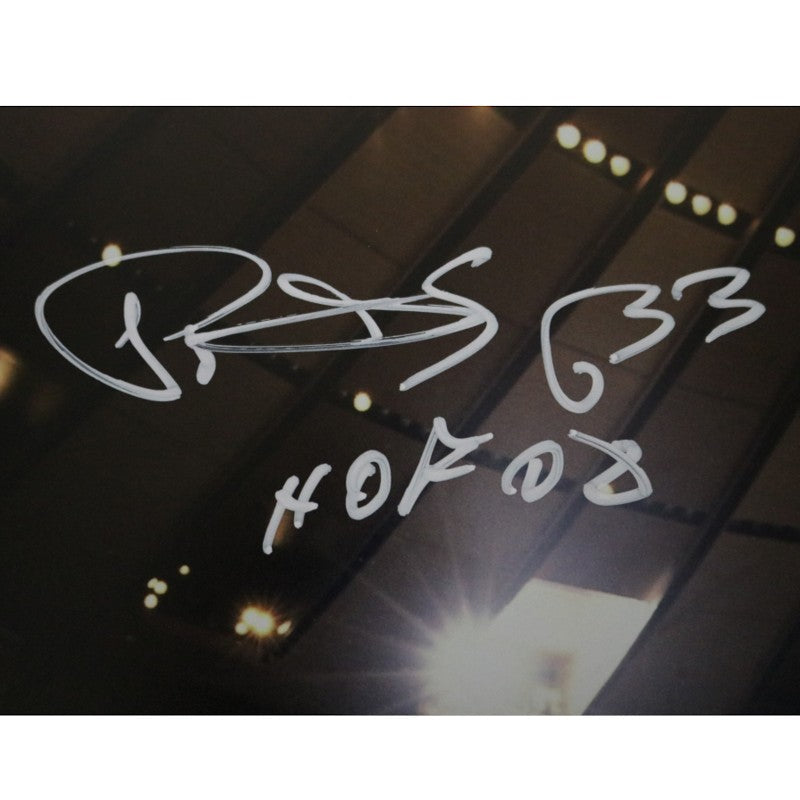 Patrick Ewing New York Knicks Signed Inscribed HOF 08 Arms Out 11x14 Photo-Powers Sports Memorabilia