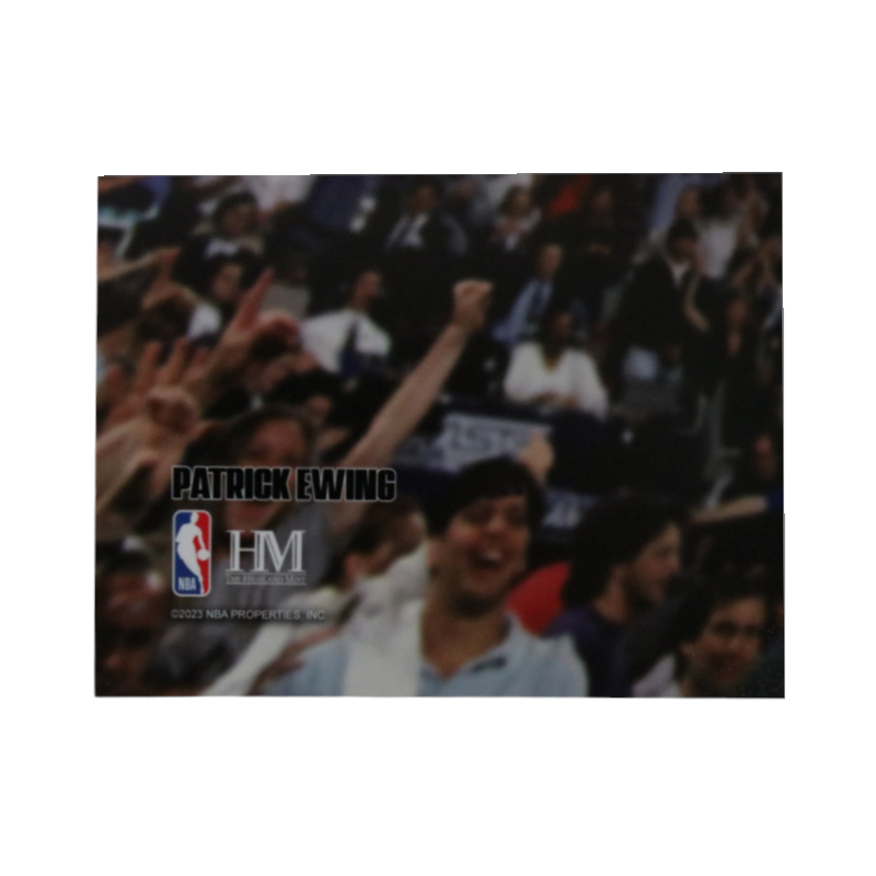Patrick Ewing New York Knicks Signed Inscribed HOF 08 Arms Out 11x14 Photo-Powers Sports Memorabilia