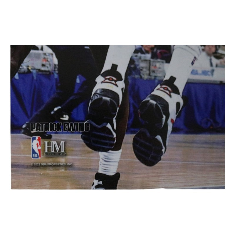 Patrick Ewing New York Knicks Signed Inscribed HOF 08 11x14 Photo with Olajuwon-Powers Sports Memorabilia