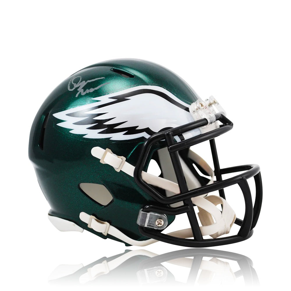 Quinyon Mitchell Philadelphia Eagles Signed Mini-Helmet-Powers Sports Memorabilia