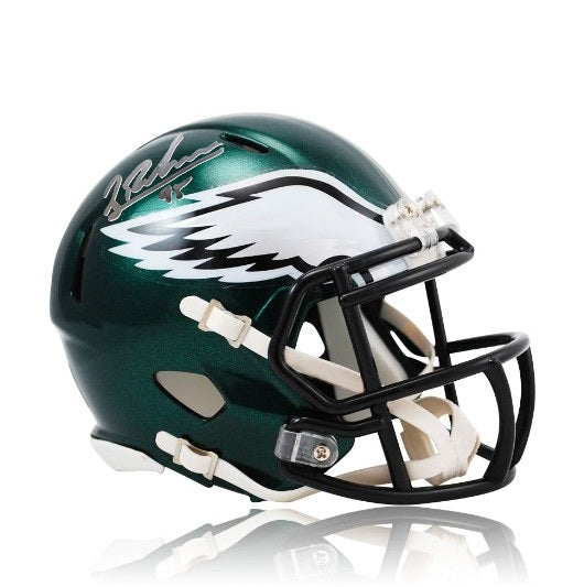 Ty Robinson Philadelphia Eagles Signed NFL Football Mini-Helmet-Powers Sports Memorabilia