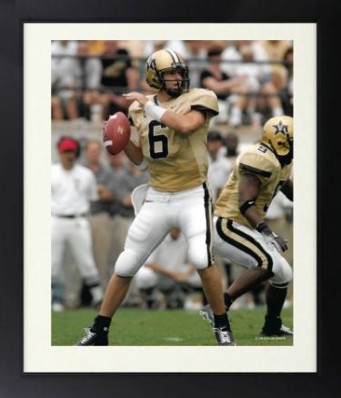 Jay Cutler Vanderbilt Commodores NCAA Football 8 x 10 Photograph Custom Framing- Exclusive-Powers Sports Memorabilia