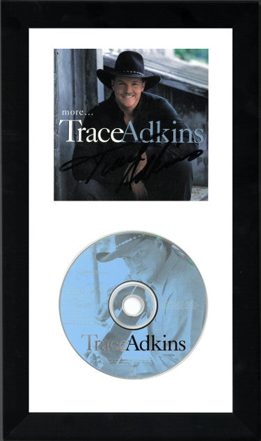 Trace Adkins Autographed More... Album CD Cover with CD 6.5x12 Custom Framing- JSA Hologram #EE57539-Powers Sports Memorabilia