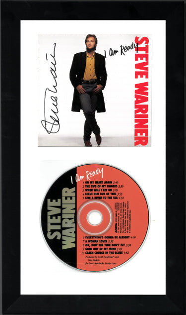 Steve Wariner Autographed 1991 I Am Ready Album Cover Booklet with CD 6.5x12 Custom Framing- JSA #GG08270-Powers Sports Memorabilia