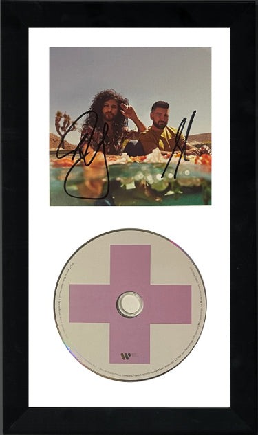 Dan + Shay Duo Autographed 2021 “Good Things” Album Cover Booklet with CD with 6.5x12 Custom Framing-Powers Sports Memorabilia