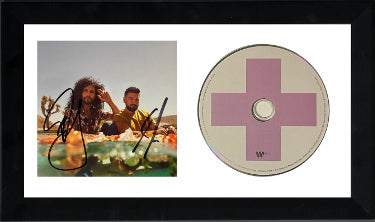 Dan + Shay Duo Autographed 2021 “Good Things” Album Cover Booklet with CD with 6.5x12 Custom Framing - CTBL_F32170-Powers Sports Memorabilia
