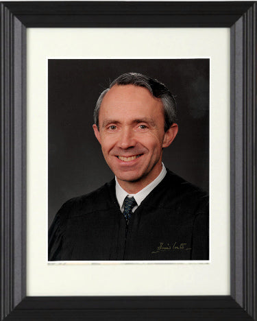David Souter Autographed/Autograph Supreme Court Justice 8 x 10 Portrait Photograph Custom Framing/Judicial Robe- JSA #AC27345-Powers Sports Memorabilia